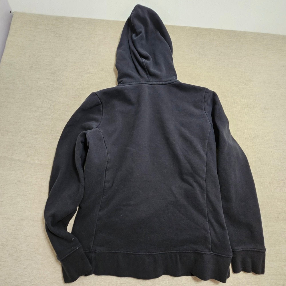 The North Face Hoodie Womens L Black Neon Logo Pullover CZW4 F15 * - Picture 2 of 9